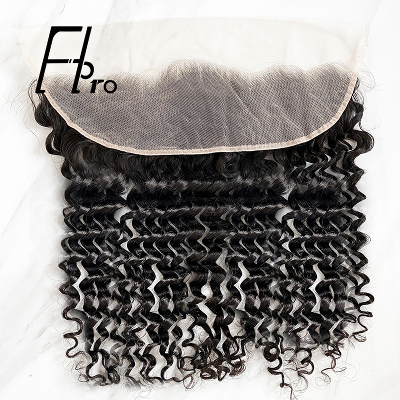 Wholesale 13x4 Lace Frontal Deep Wave Virgin Hair Unprocessed Hair